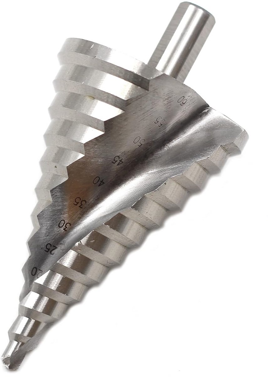 Metrische Stap Boor Set - 6-60mm HSS Borenset voor Houtbewerking en Metaalbewerking