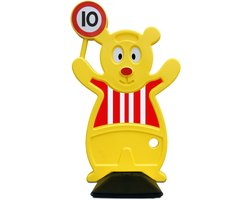 Speelmaatje Traffic Teddy ® special edition 040 - veilig verkeer beer - verkeersveiligheid pop - verkeersregelaar - verkeerspop - zware kwaliteit