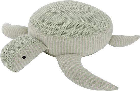 Kindsgut gebreide knuffel van 100% katoen – schilpad – OEKO-TEX®