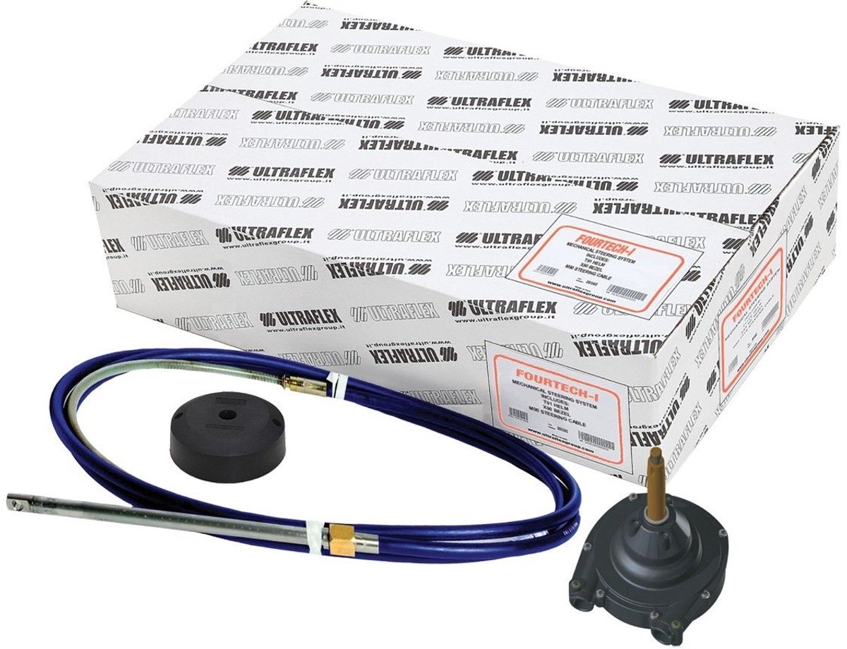 Ultraflex Stuursysteem Fourtech I met 12 ft / 3,66 meter Stuurkabel