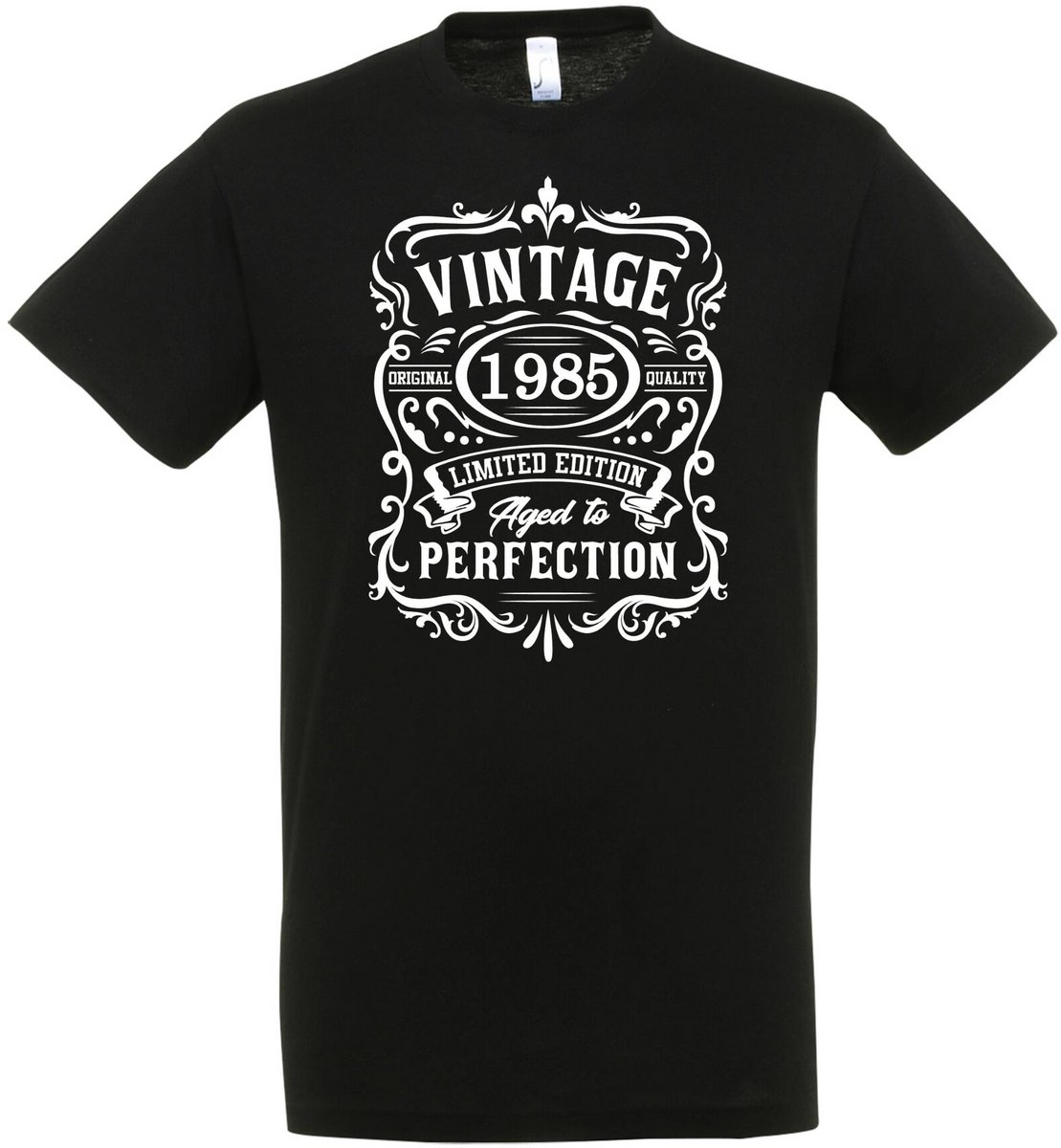 Vintage 1985 T-shirt - Limited Edition - Verjaardag en feest cadeau - Cadeau tip - 40 jaar cadeau - 40 jaar - T-shirt - 1985 - Heren - Vader Cadeau - Maat XL