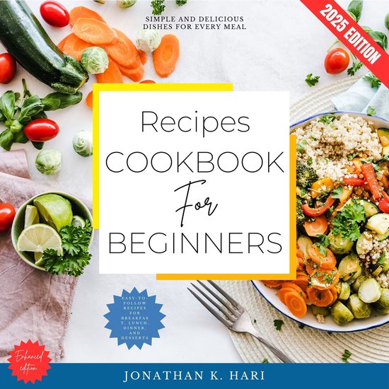 Recipes Cookbook for Beginners: - cover