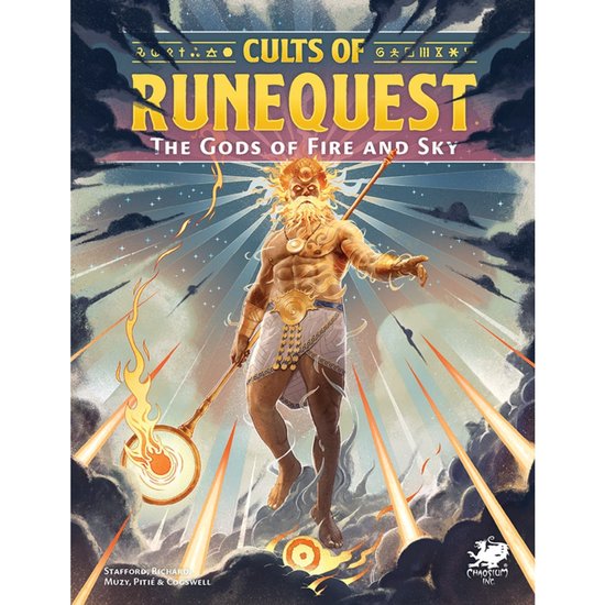 Cults of Runequest: Gods of Fire & Sky - cover