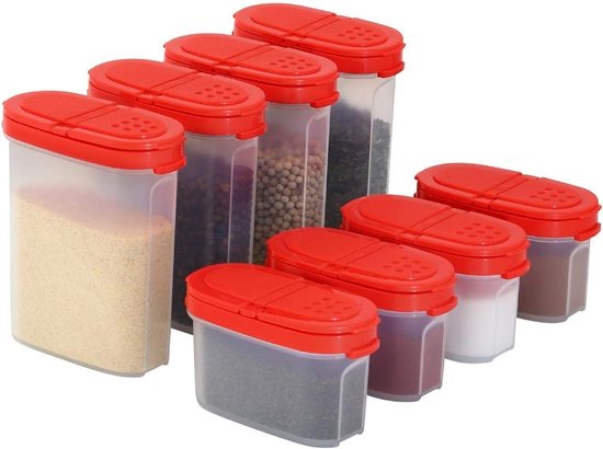 SIGNORA WARE Premium kruidendozen, opbergdozen voor specerijen, groot SIGNORA WARE Premium kruidendozen, opbergdozen voor specerijen, groot