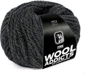 Lang Yarns Wooladdicts Fire antraciet 70