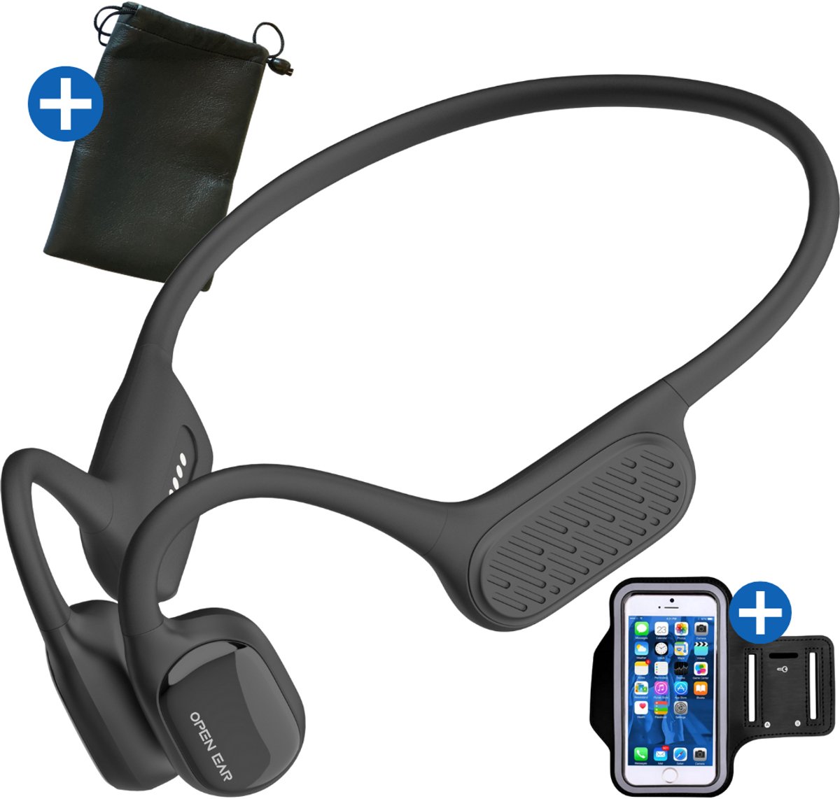 Casque De Conduction Osseuse IP68 Pour Natation - Bluetooth 5.4 Et MP3 32 Go, Confortable Pour Sport Et Course