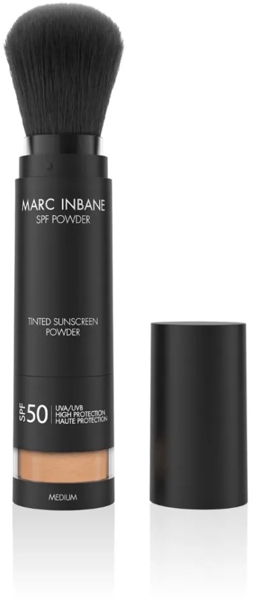 Marc Inbane Brush tinted sunscreen powder medium