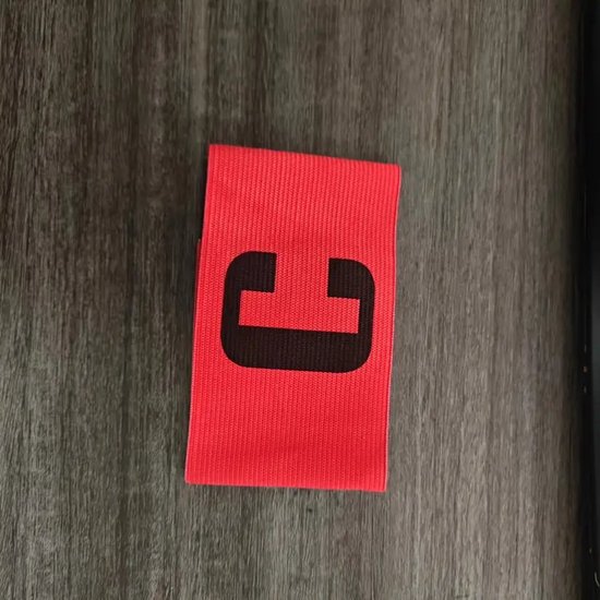 Fitness Health Voetbalband Voetbal Aanvoerders Armband Ontwerp Captain Band voor Volwassenen en Jeugd, 5 Kleuren Beschikbaar voor Meerdere Sporten, Elastische Armband voor Captain (Zwart - Kinderen