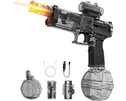 Waterpistool elektrisch - Automatisch waterpistool - Zomer speelgoed - Watergevecht - Super Soaker - Oplaadbaar waterpistool - Kinderplezier - Waterpret - Strand speelgoed - Tuinspeelgoed - Elektrisch speelgoed - Waterbattle - Outdoor fun - Vakanties