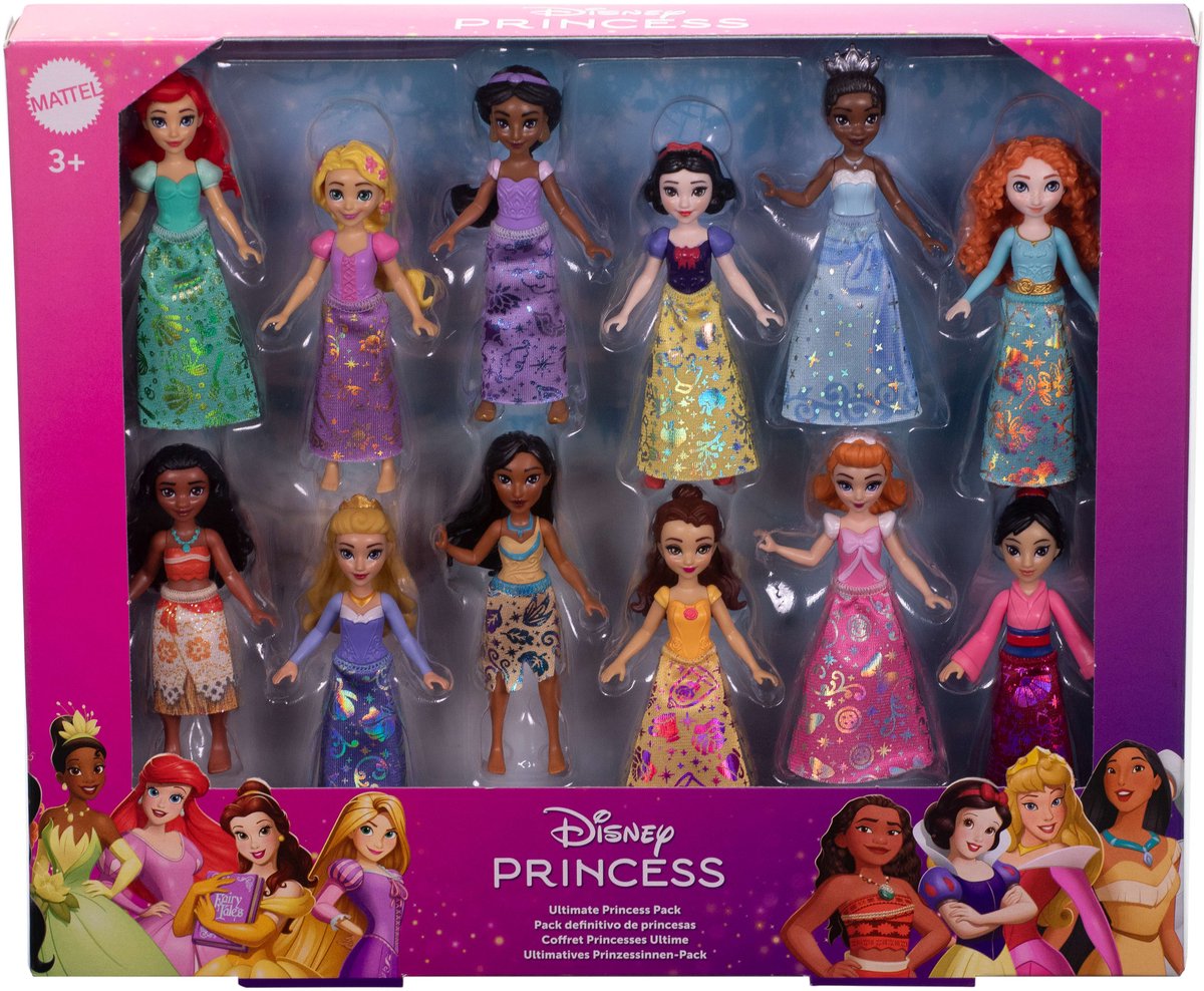 Disney Prinses Ultieme Prinsessen Collectie met Kleine Poppen — cadeau in Spellen & Speelgoed - foto 5
