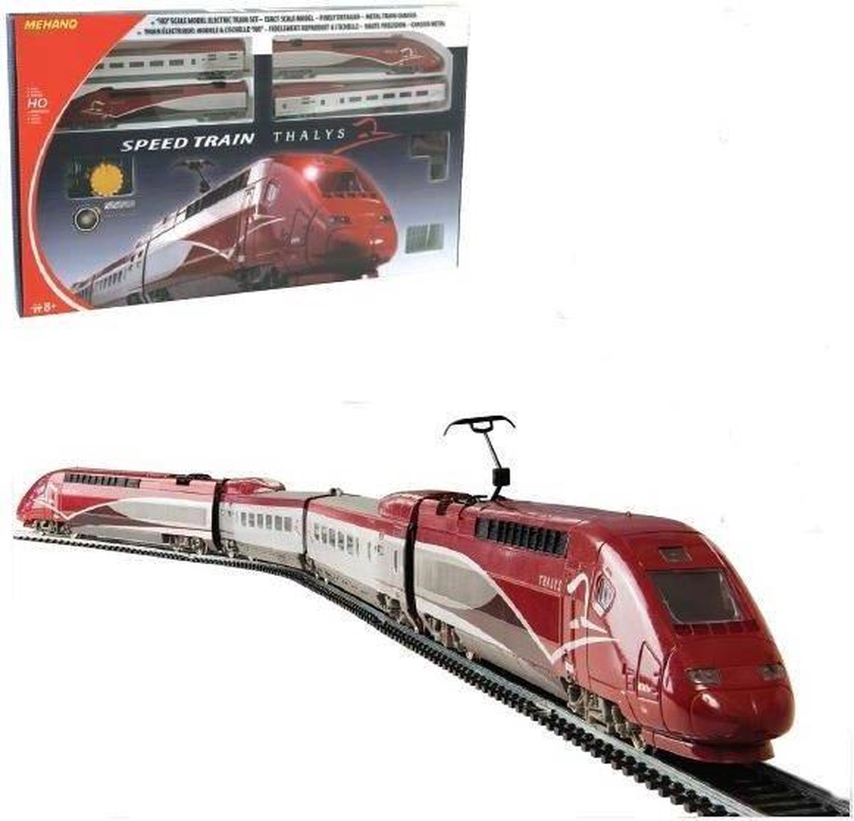 Coffret de Train électrique TGV Thalys - Mehano - Echelle HO - Garçon - à  partir de 8 ans - Cdiscount Jeux - Jouets