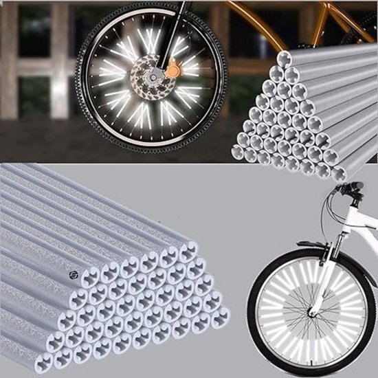 Lippa Fietsreflector met AirTag 1/2/Smart Finder Houder - Rood