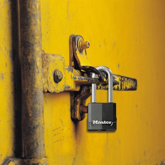 Masterlock Excell - Hangslot - 54mm x 11mm - 4 sleutels van Master — afbeelding 2