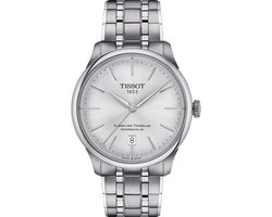 Tissot Chemin Des Tourelles Powermatic 80 T1398071103100 Horloge - Staal - Zilverkleurig - Ø 39 mm