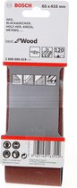 Bosch Schuurband 65 x 410mm K120 blister van 3 banden (Prijs per 2 stuks)