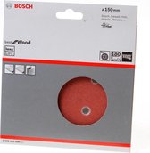 Bosch Schuurschijf wood and paint diameter 150mm K180 blister van 5 schijven