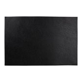 Placemat 30x45cm lederlook zwart TableTop  (Set van 12)