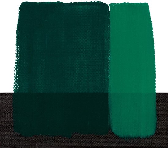 Maimeri Classico - Peinture à l'huile - Vert phtalo 321 - Tube de 200 ml