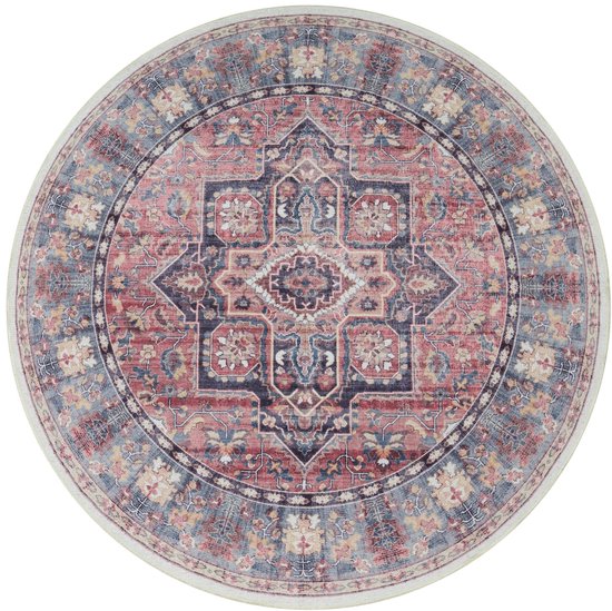 Zijden Sjaaltje - Halsdoek Dames - Zijde - Wit/Blauw/Bruin - Lazy Cat