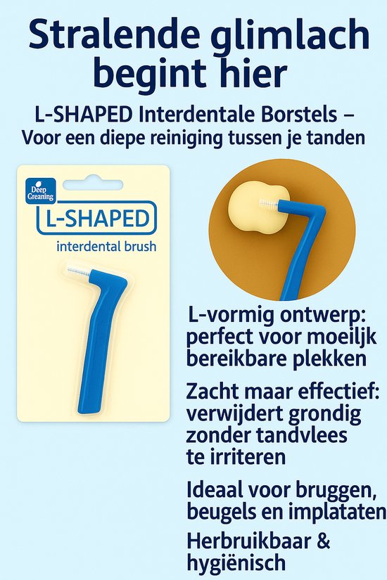 Tanden Ragger L-Shaped Ragers Tandenstokers - 6 stuks | bol