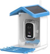 Bol.com BALORS® Vogelhuisje met Geluid - Vogelhuisje met Camera - Vogelhuisje op Paal - FULL HD - Vogelvoederhuisje - Premium Au... aanbieding