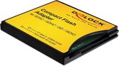 DeLOCK Compact Flash adapter voor SD geheugenkaarten - CF type II