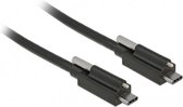 DeLOCK 83719 USB-kabel 1 m USB C Zwart