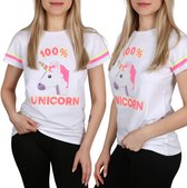 T-shirt licorne Wit