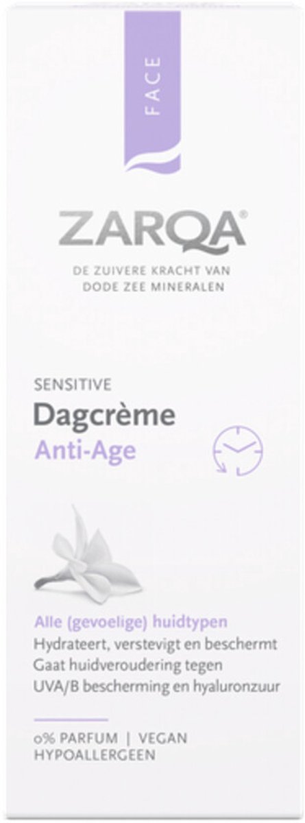 Bol.com Zarqa Anti-Age Dagcrème - 3 x 50 ml - Voordeelverpakking aanbieding