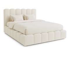 CozyInn - Cozy Boxspring – 160x200 cm – Boxspring Bed – Wit – Met Matras – Met Opbergruimte – Comfortabel & Praktisch