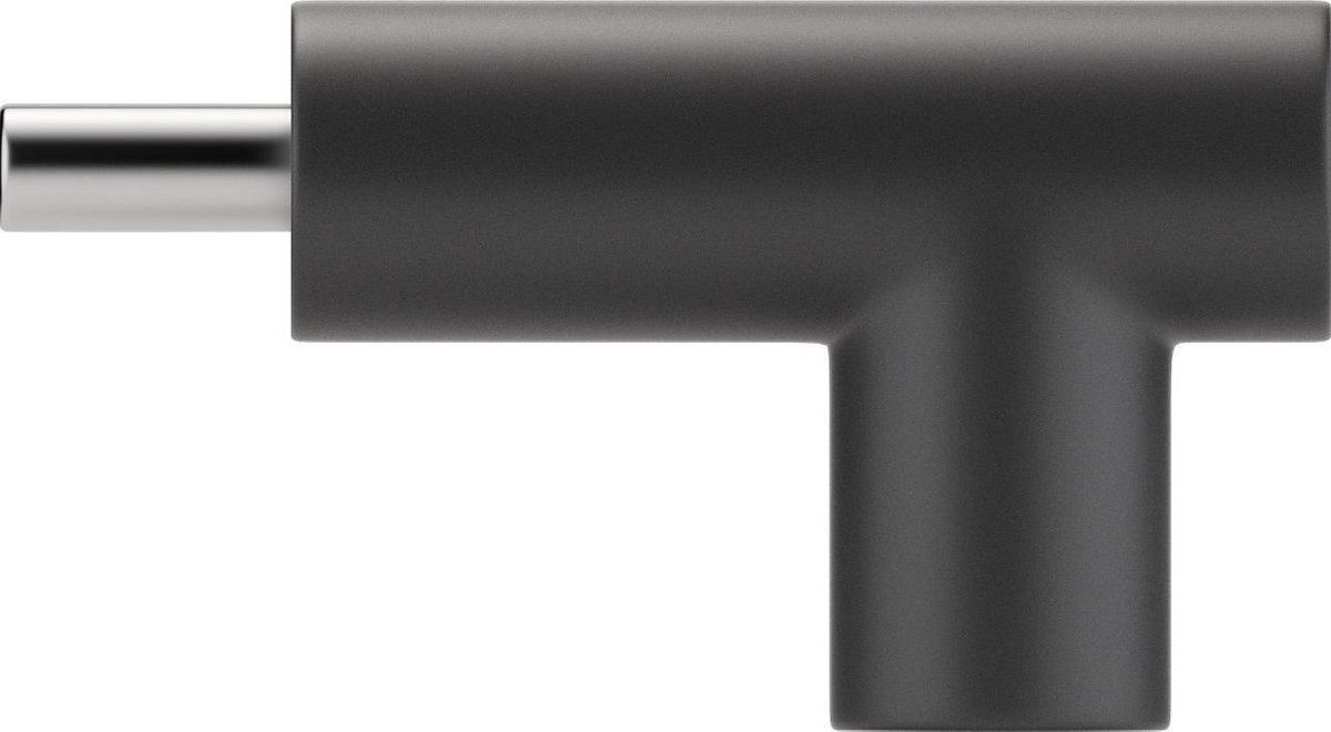 USB-C naar USB-C adapter - haaks naar boven/beneden - USB3.0 - tot 20V/3A / zwart