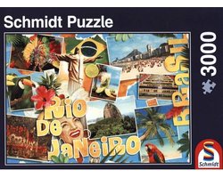 Rio de Janeiro - Legpuzzel - 3000 Stukjes