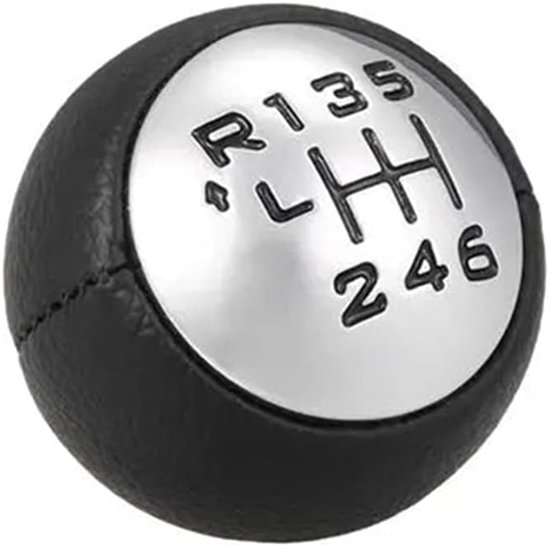 Versnellingspook Pookknop, Auto Versnellingspook Knop Hoofd Handvat Hendel, Auto 6 Speed ​​Versnellingspook Knop Hoofd Accessoire voor Biaozhi 307 308 3008 407 5008 807 Xuetielong C3 C4 C8
