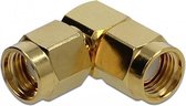 RP-SMA (m) - RP-SMA (m) haakse adapter - 50 Ohm / 10 GHz