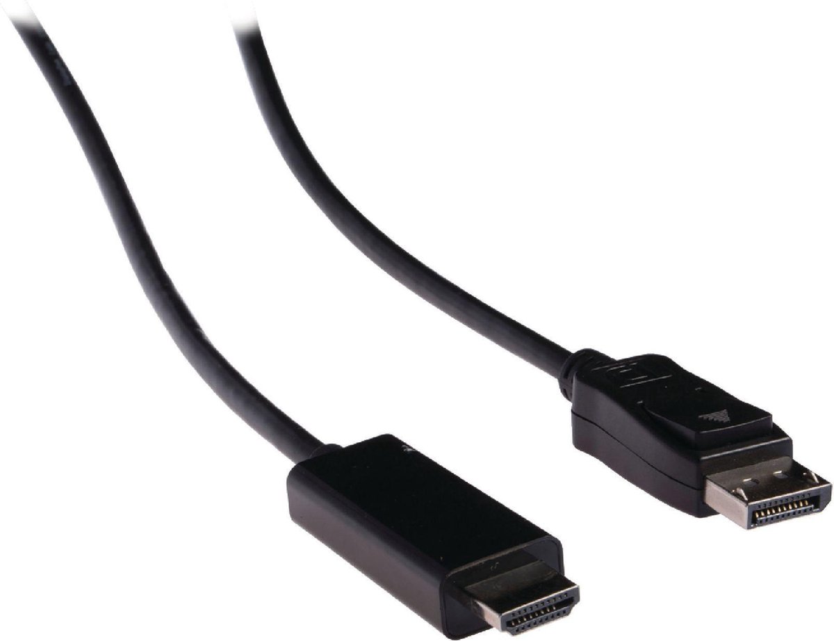 DisplayPort naar HDMI kabel - DP 1.1 / HDMI 1.3 (Full HD 1080p) / zwart - 1,8 meter