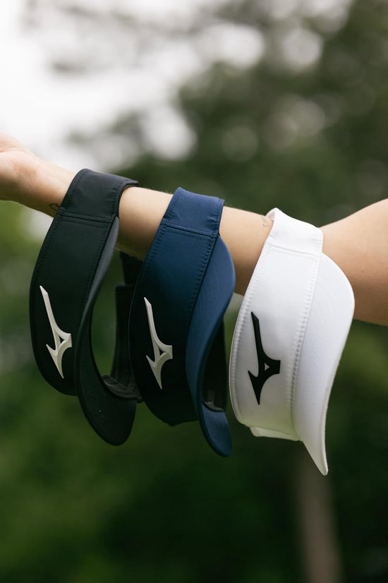 Mizuno Tour Elite Golf Visor - Golfpet - Golfcap - Wit van Mizuno — afbeelding 3