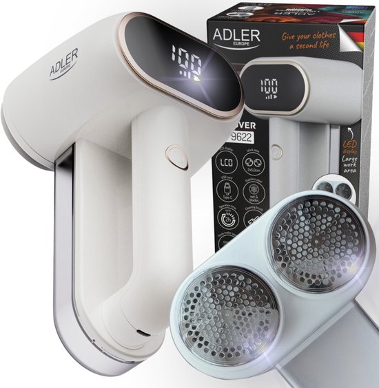 ADLER KLEDINGSCHEERAPPARAAT | WIT | AD9622w