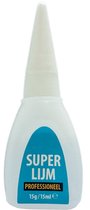 Secondelijm - Extra Sterke Superlijm voor Rubber, Metaal, Glas en Hout en Kunststof - 3BMT®