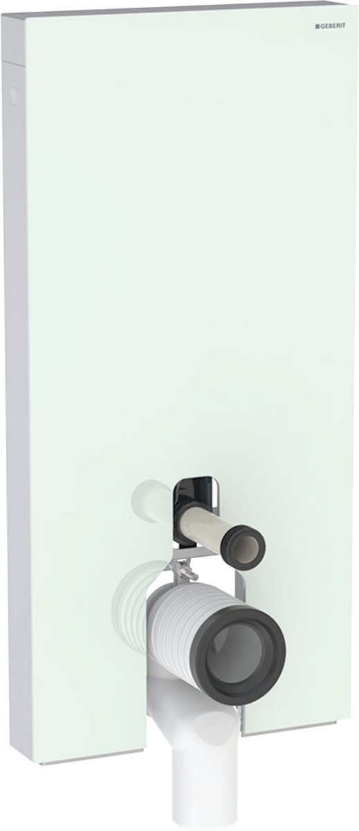 Geberit Monolith - Monolith module voor staande WC, 101 cm, wateraansluiting zijkant, glas mint 131.003.SL.5