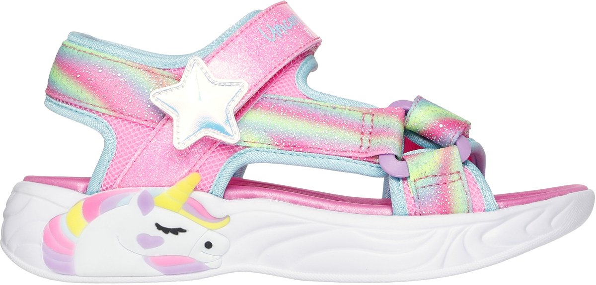 Skechers Unicorn Dreams Zandal- Dreamy - Meisjes Sandalen - Roze