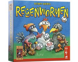 999 Games - Regenwormen - Dobbelspel - Eenvoudig te leren, snel te spelen - Familiespel - Gezelschapsspel - Educatief spel - Kinderspel - Klein cadeautje 999 Games - Regenwormen - Dobbelspel - Eenvoudig te leren, snel te spelen - Familiespel - Gezelschapsspel - Educatief spel - Kinderspel - Klein cadeautje
