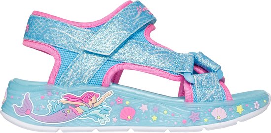 Sandales Skechers S Lights\Xae-Mermaid Dreams Sable Sandales pour femmes Filles - Blauw