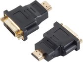 S-Conn HDMI - DVI-D Zwart
