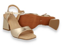 Marco Tozzi Dames Sandaal | Goud | Maat: 39