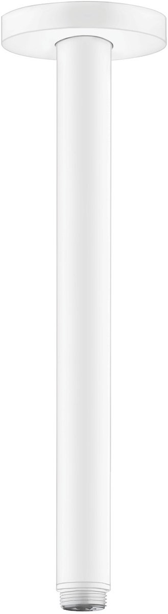 Hansgrohe plafondbevestiging S G 1/2x30cm mat wit