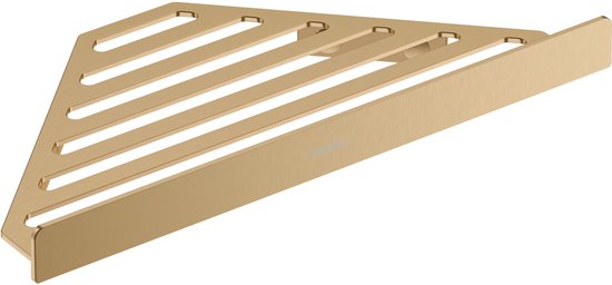 Étagère d'angle, bronze brossé
