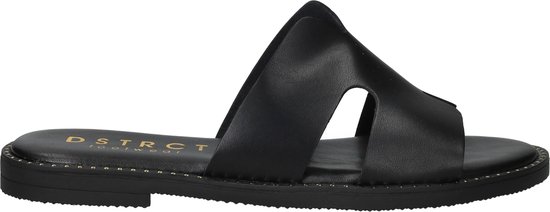 DSTRCT Slippers - Dames - Zwart - Maat:43