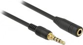 DeLOCK 85633 audio kabel 3 m 3.5mm Zwart