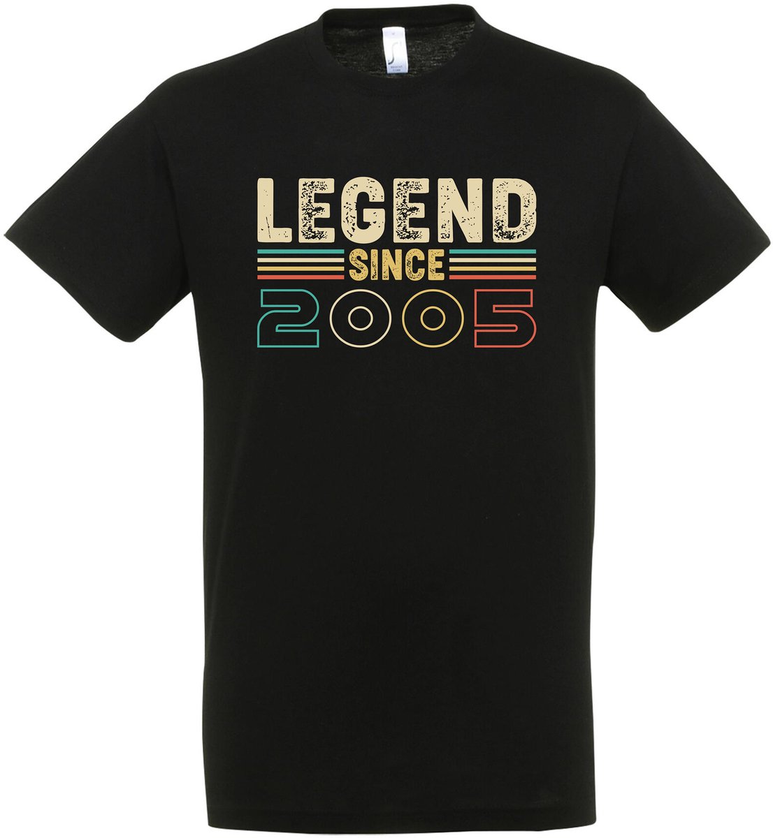 Legend Since 2005 T-shirt - Cadeau - 20e Verjaardag - Feest - 20 jaar cadeau’s - Verjaardag - Gift - 20 Jaar T-shirt - Verjaardag cadeau - Cadeau - 20+ - Maat XXL