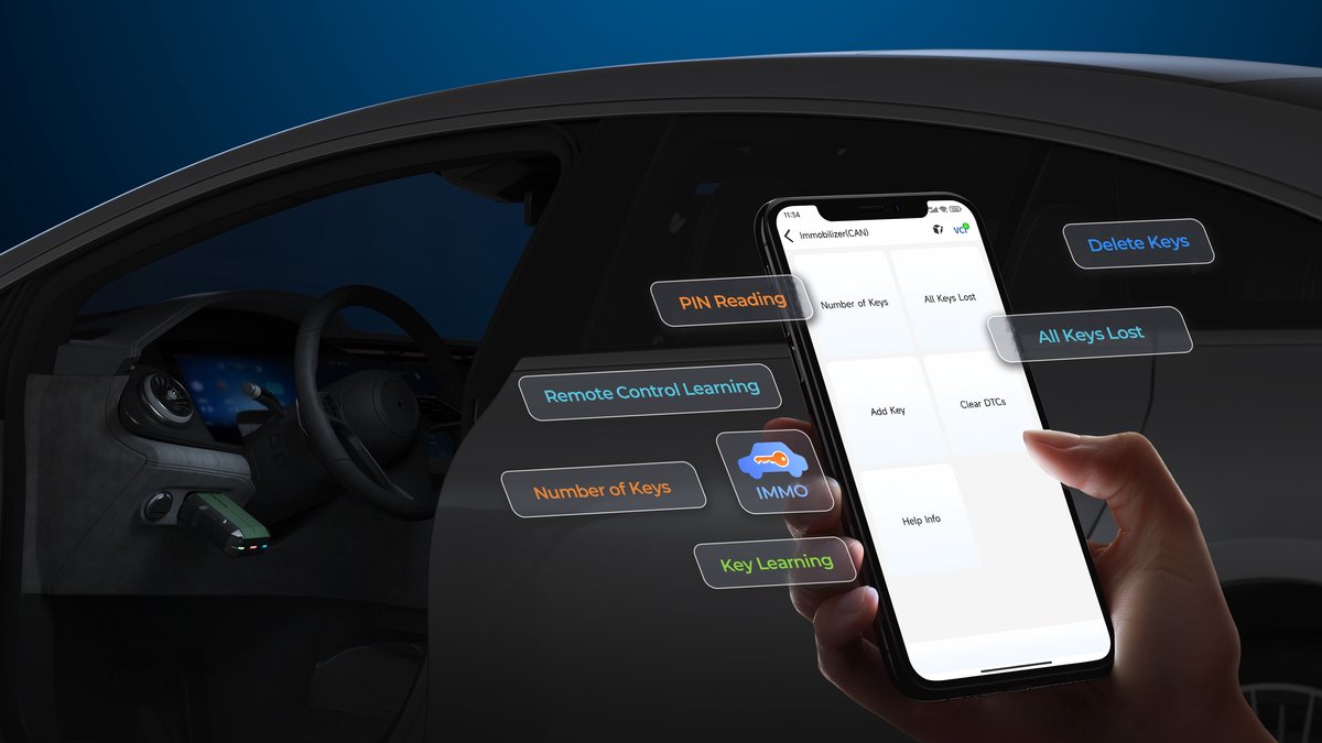 Topdon Topscan Pro - Diagnotische tool - OBD2 Scanner thumbnail 3